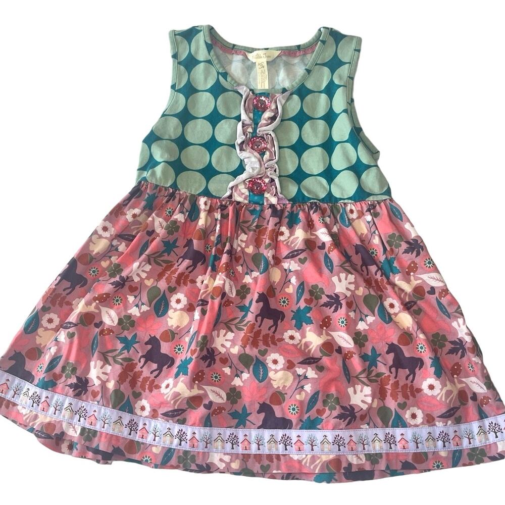 🌟3‎ for $35🌟 Matilda Jane Always Be A Unicorn Sarah Tunic Girls Top Size 10